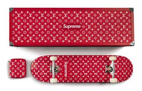 louis vuitton supreme skateboard|supreme x louis vuitton collection.